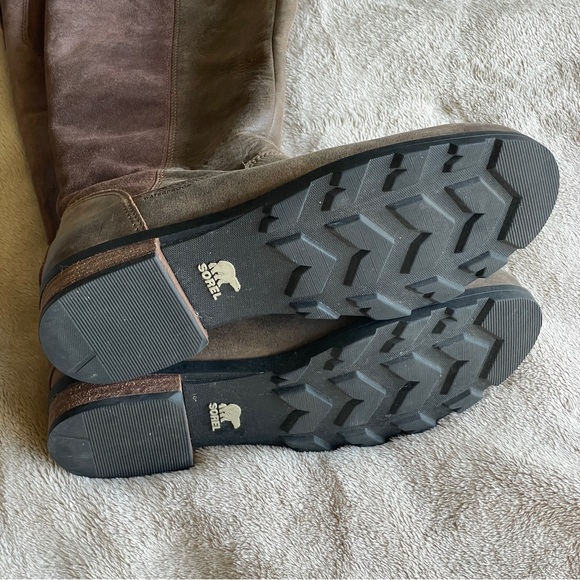 The Sorel Emelie Tall Boot Tobacco brown - Picture 11 of 16